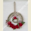 425 Ghirlanda Di Rose In Velluto