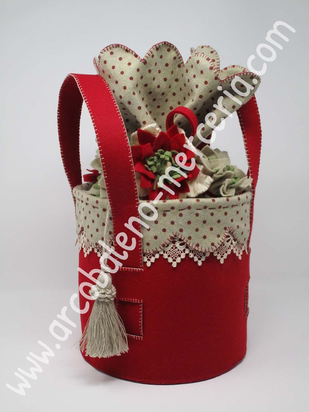 472 Porta panettone con manici
