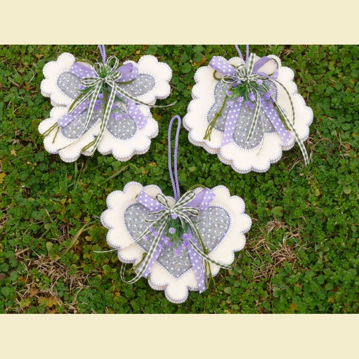 3 Profumatori Con Lavanda...