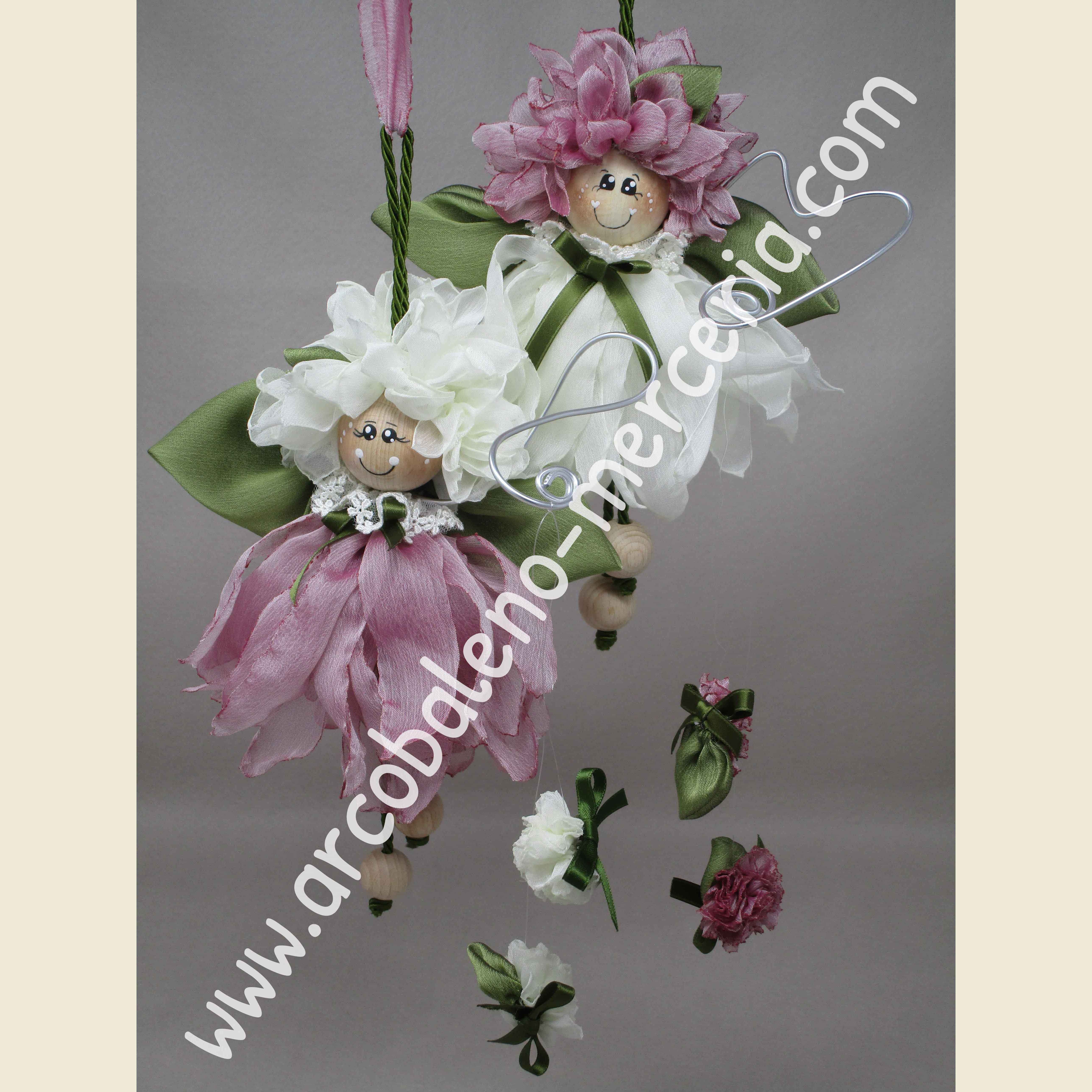 Le fatine dei fiori rosa