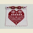 378 Bandierina Cuore Rosso