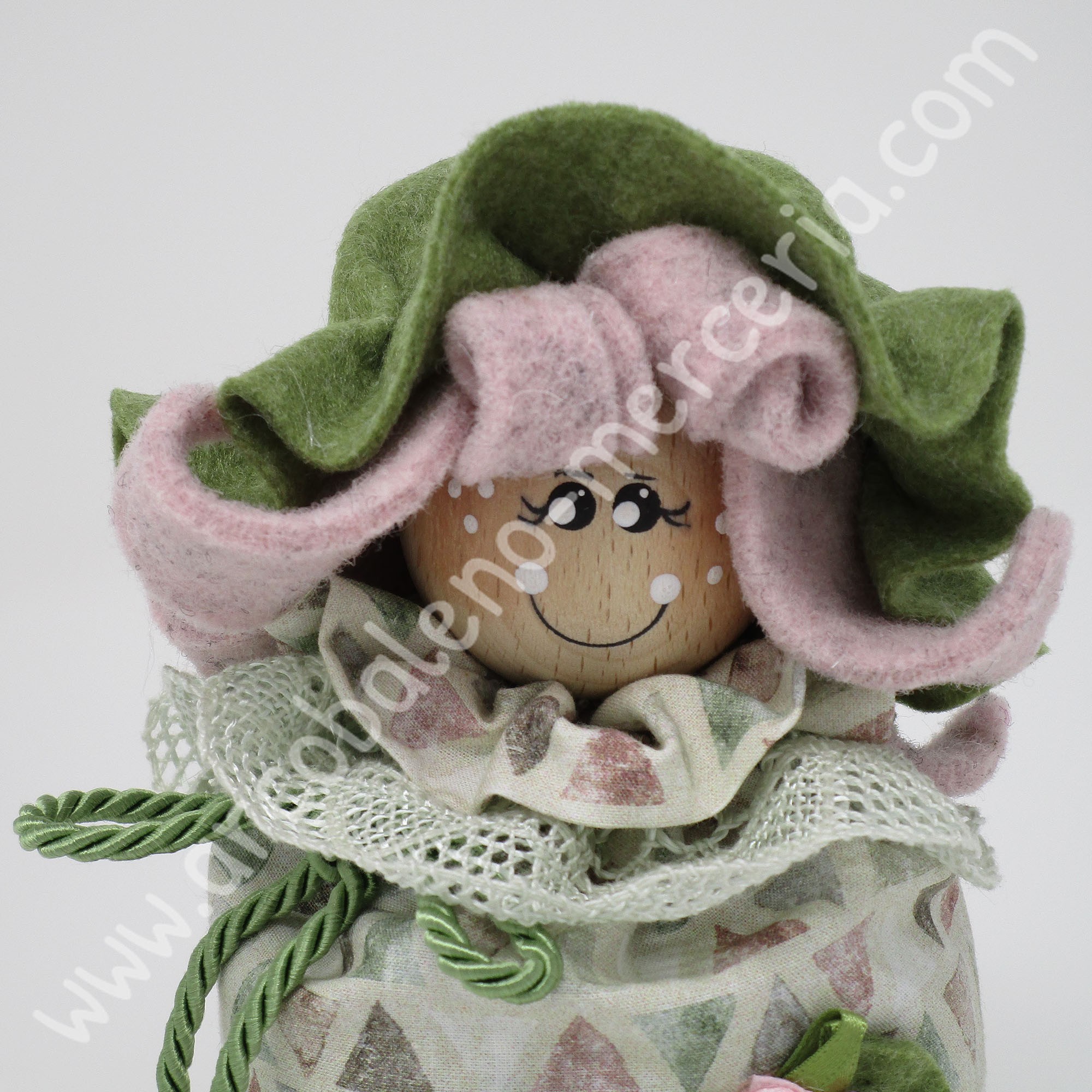 532 Bambolina con lavanda rosa