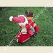 542 Vespa con Babbo Natale e renna