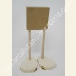 Struttura in legno per Babbo Natale o bambole