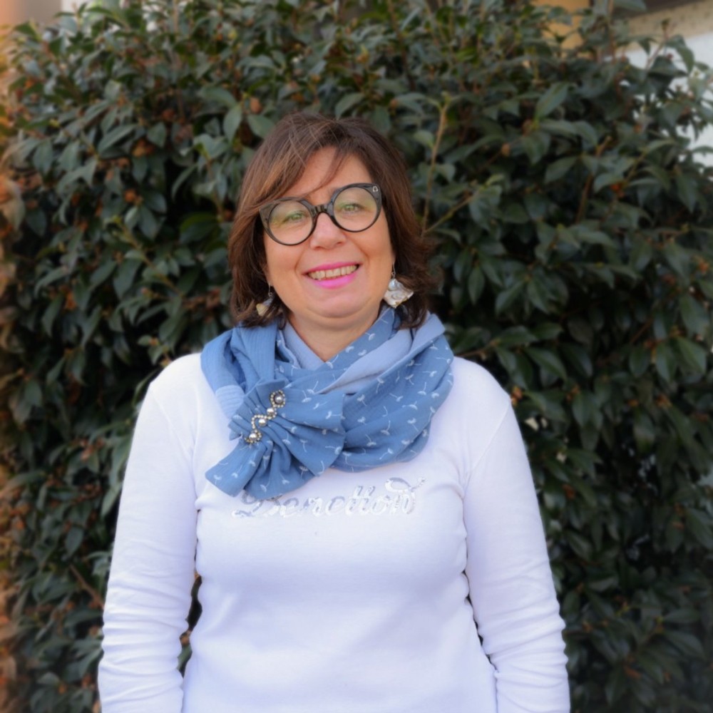 Sciarpina in garza di cotone
