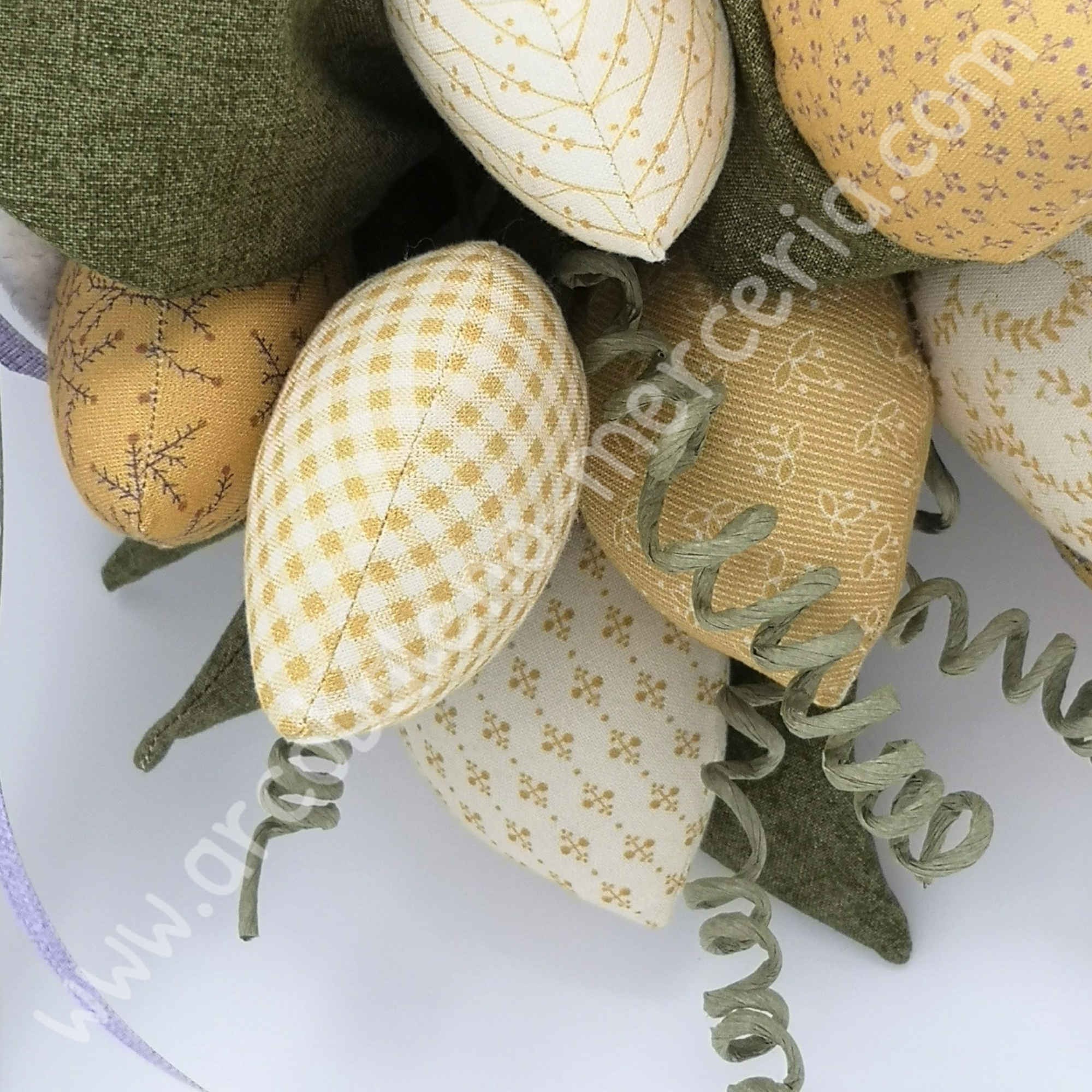 Tulipani in cotone con cornucopia