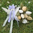 Tulipani in cotone con cornucopia