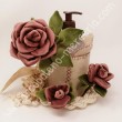 Porta igienizzante con rose