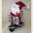 Babbo Natale con monopattino