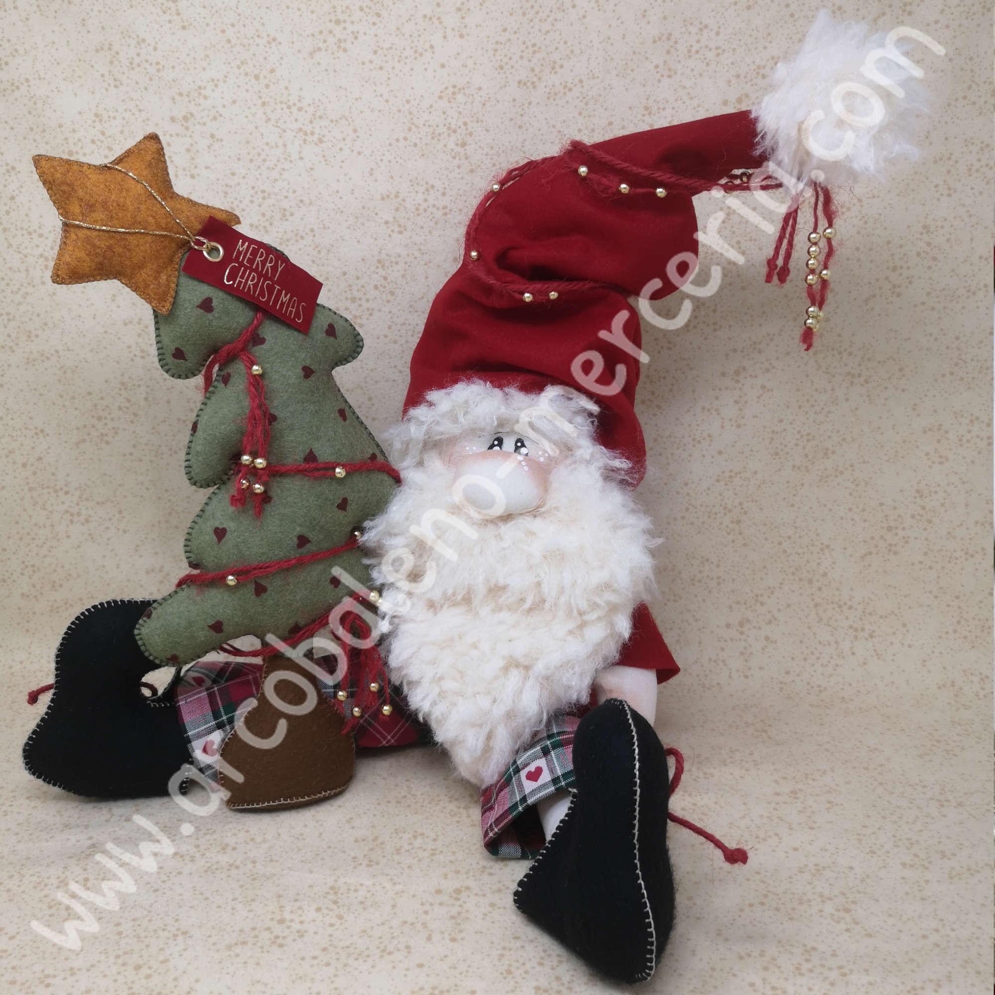 Babbo Natale seduto con il...
