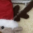 Renna per decorazione fuori porta Donata
