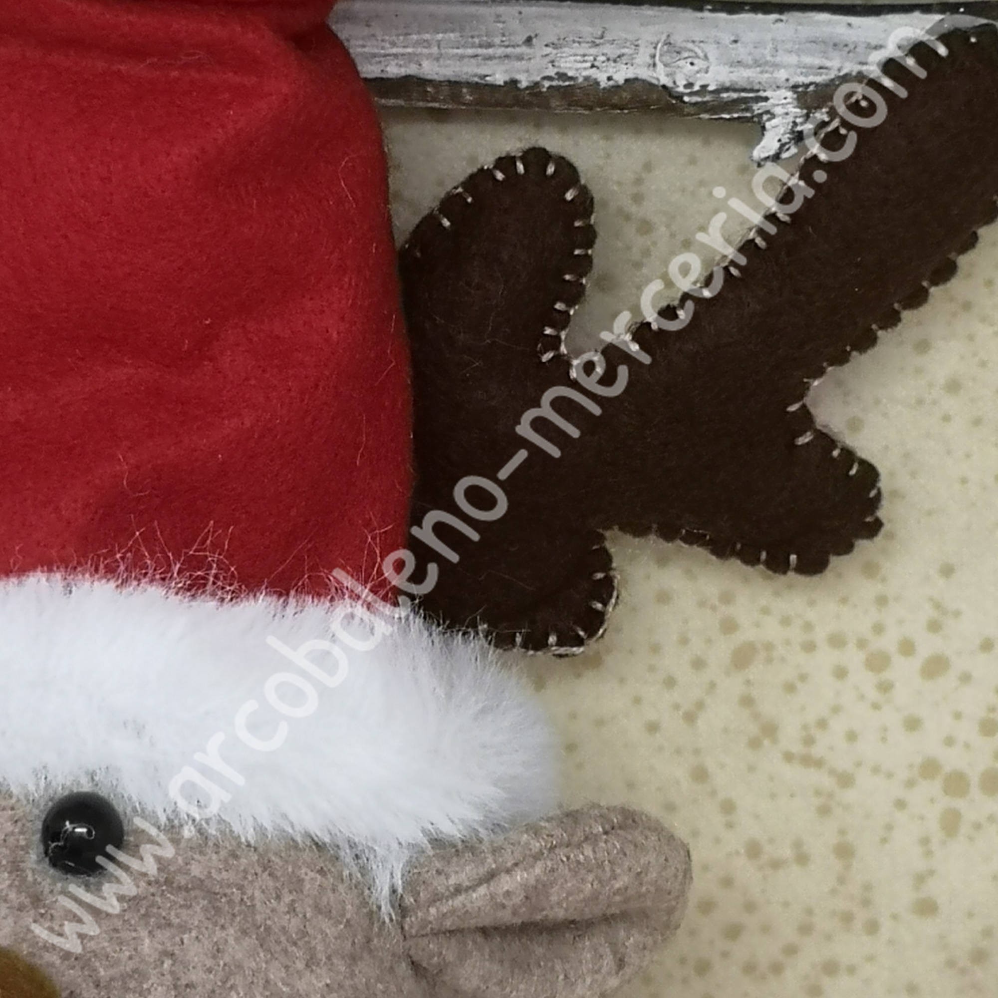 Renna per decorazione fuori porta Donata