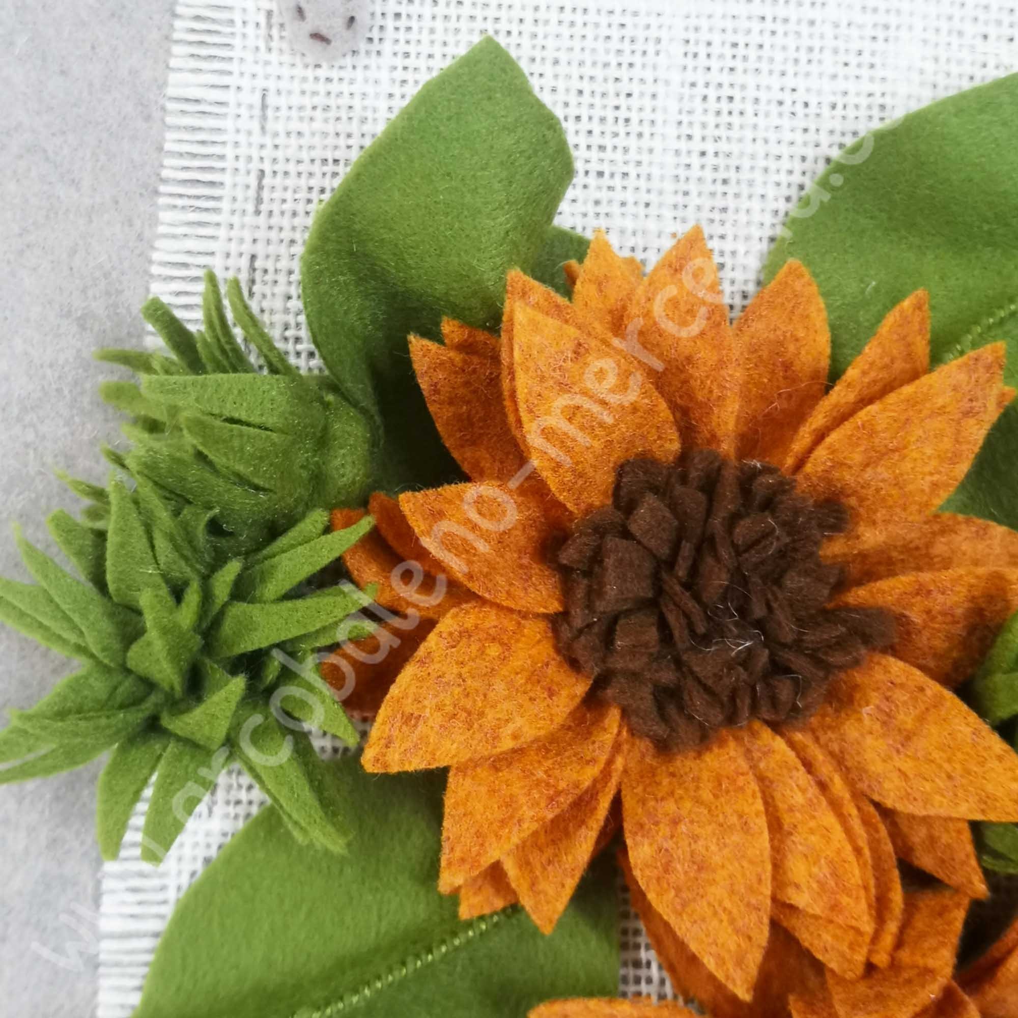 Copri forno con girasoli