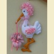 Cicogna In Piedi Rosa