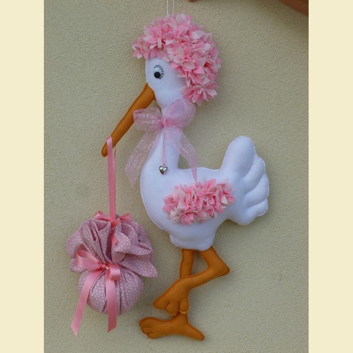 Cicogna In Piedi Rosa