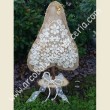 272 Albero Shabby Con Juta Dorata
