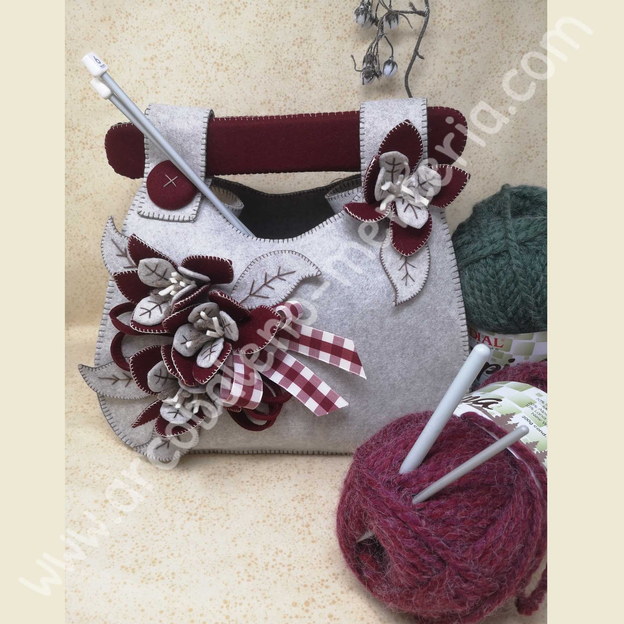 Borsa in feltro porta tutto