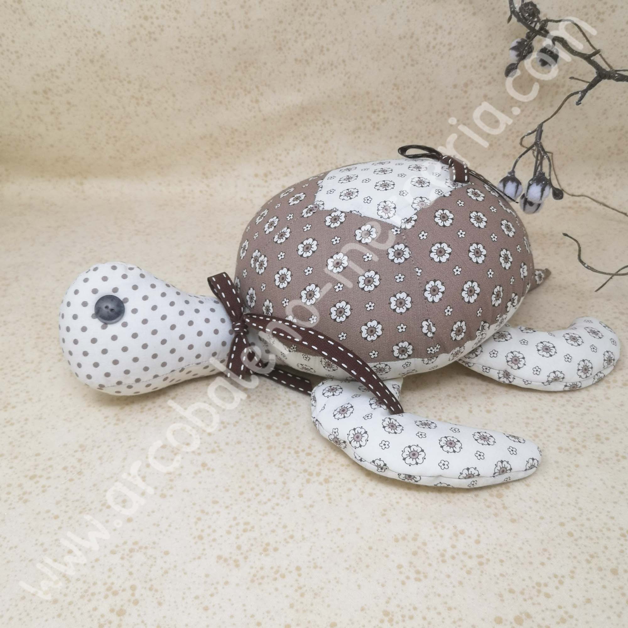 Tartaruga fermaporta in cotone