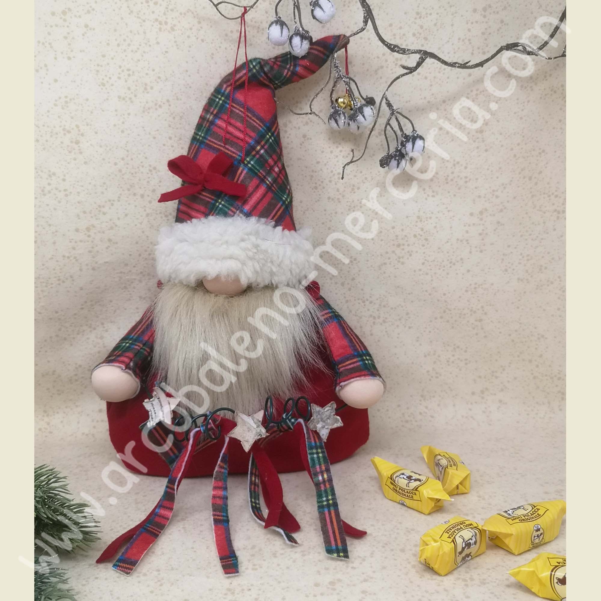 Babbo Natale porta caramelle