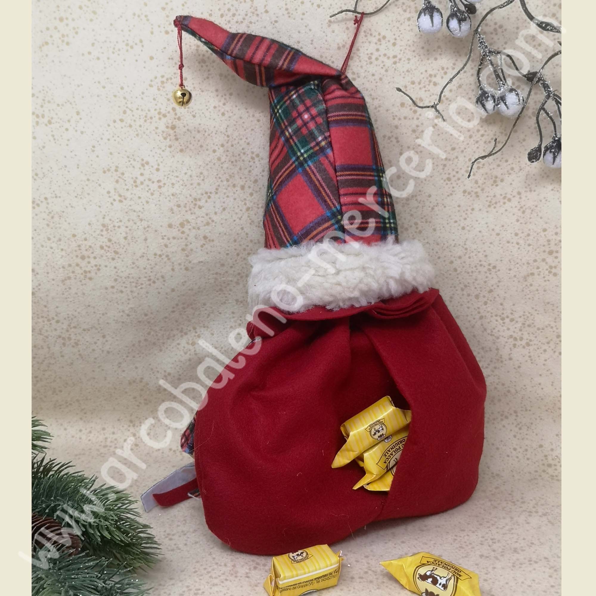 Babbo Natale porta caramelle