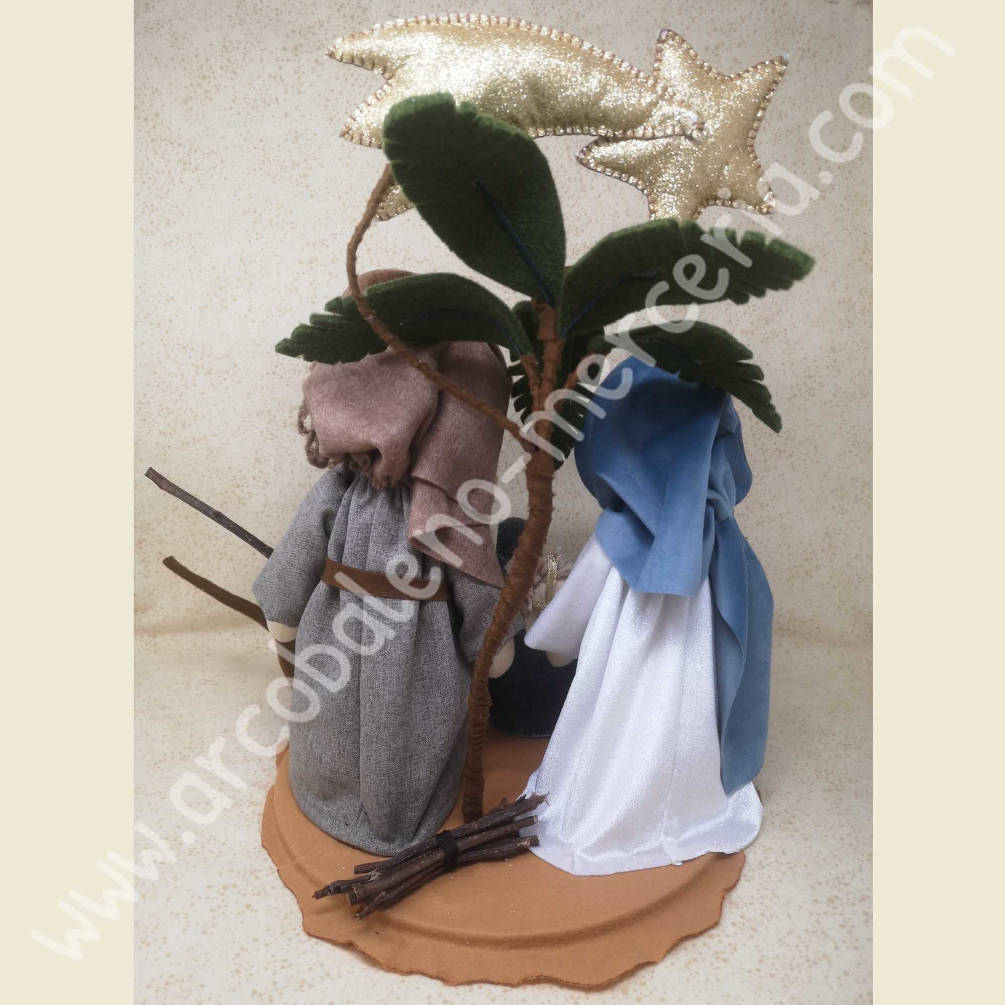 Presepe con bue e asinello