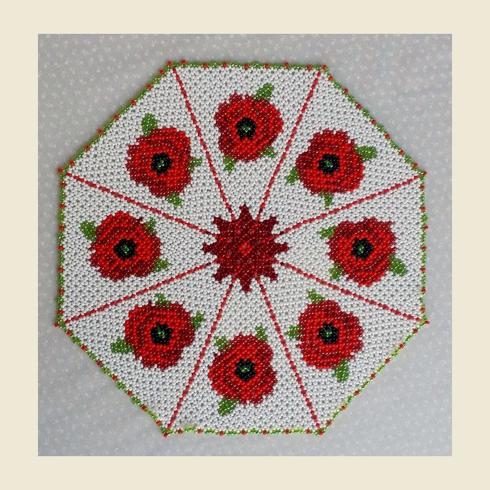 369 Centrino Roselline Rosse