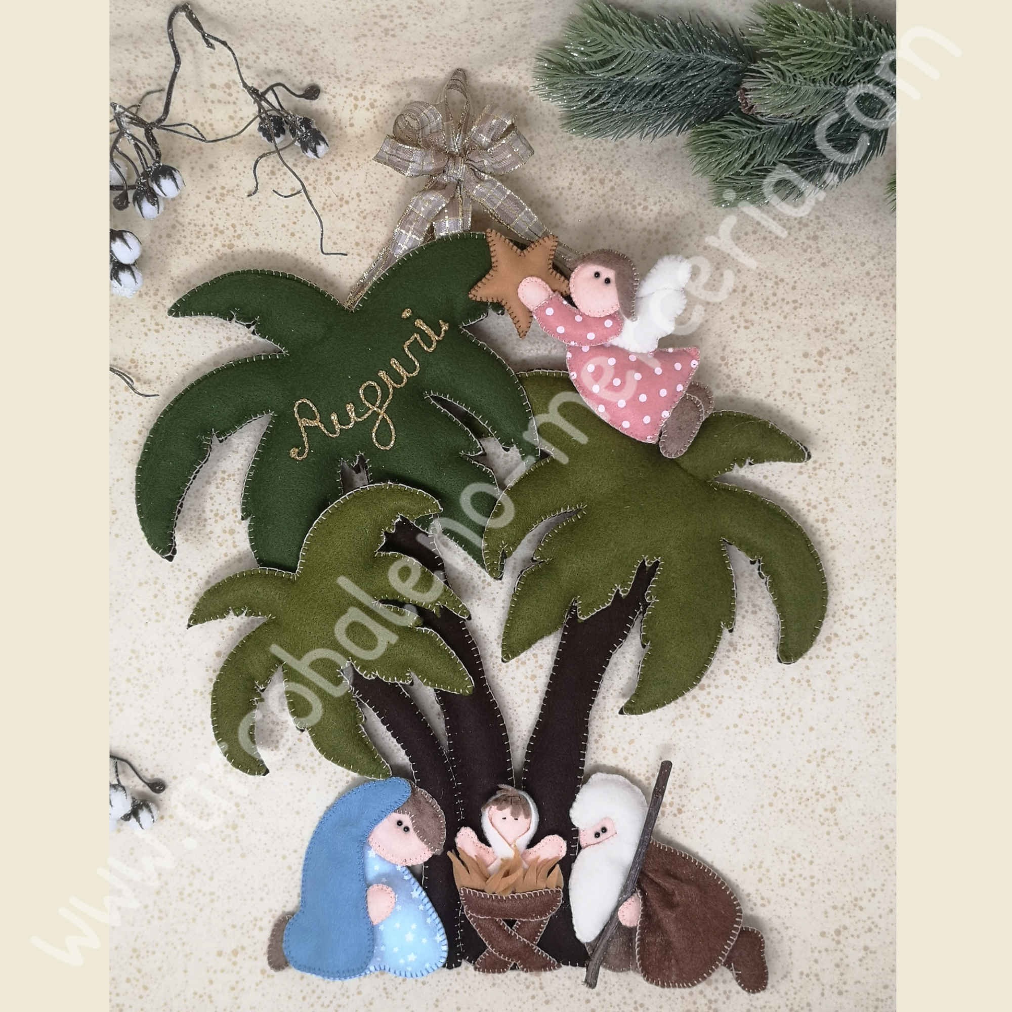 PRESEPE CON PALME