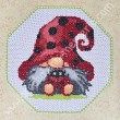 Gnomo con coccinella
