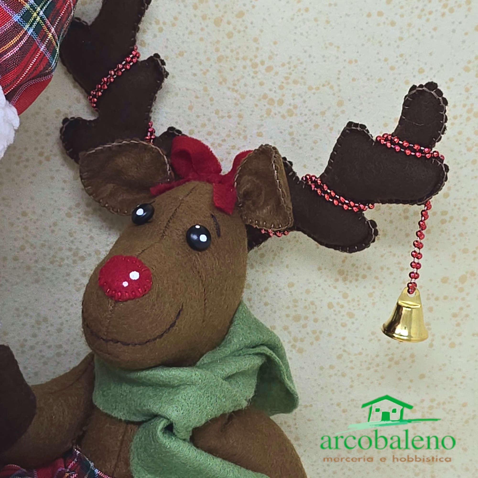MOTO SIDECAR CON BABBO NATALE E RENNA