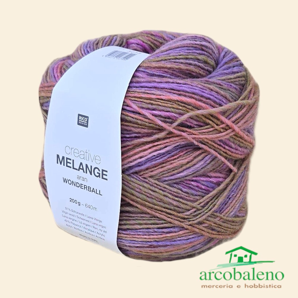 Creative Melange Aran Wonderball Rico Design