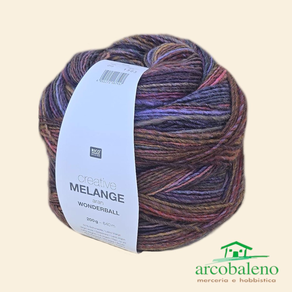 Creative Melange Aran Wonderball Rico Design