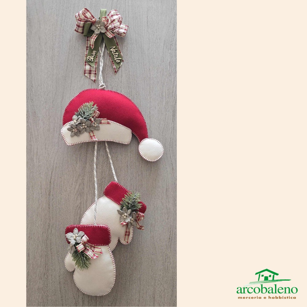 I GUANTI E BERRETTO DI BABBO NATALE