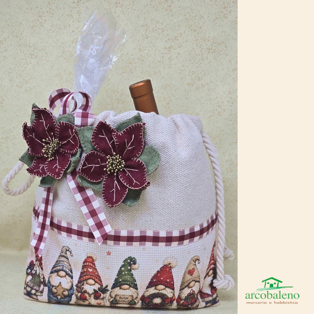 BORSA CON GNOMETTI PORTA TUTTO