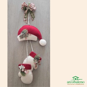I GUANTI E BERRETTO DI BABBO NATALE
