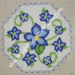 480 Blue Flowers