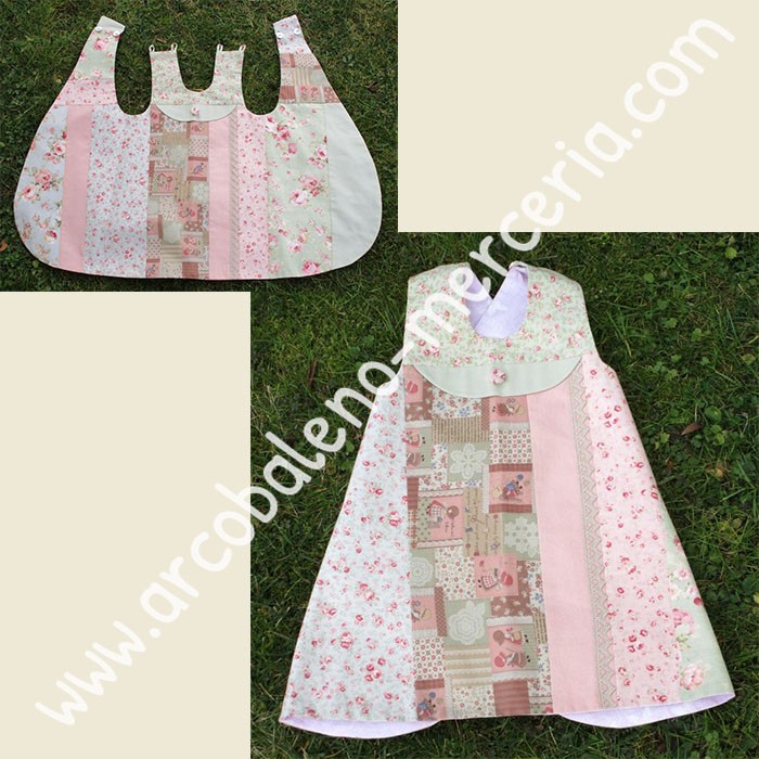 402 Vestito Romantico 3-4 Anni